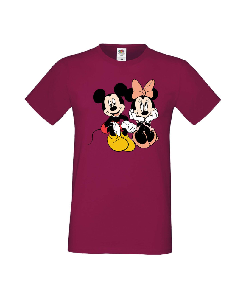 Мъжка Тениска Mickey Mouse Mickey & Minnie 5 Мъжка Тениска Mickey Mouse Mickey & Minnie 5