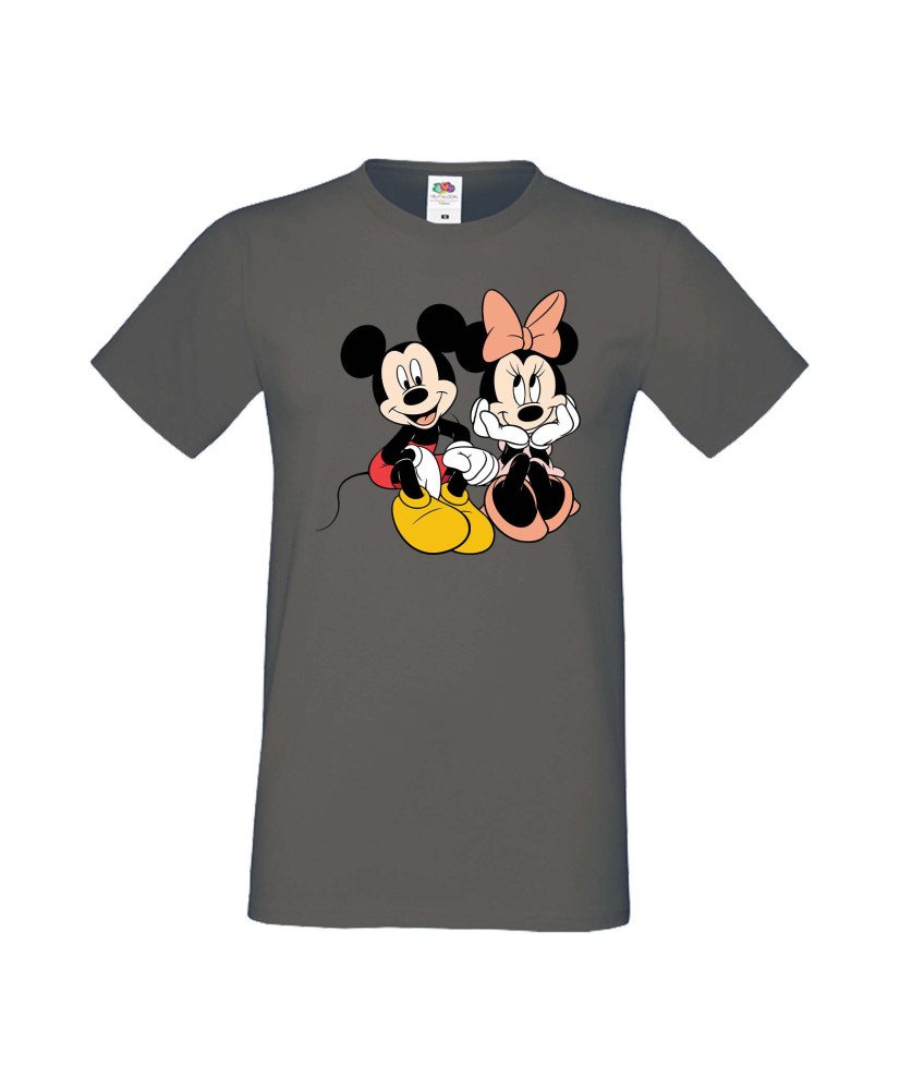 Мъжка Тениска Mickey Mouse Mickey & Minnie 5 Мъжка Тениска Mickey Mouse Mickey & Minnie 5