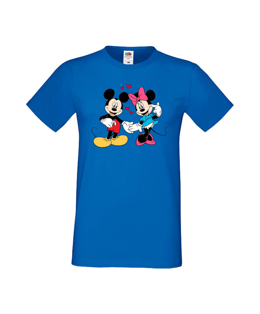 Мъжка Тениска Mickey Mouse Mickey & Minnie 7 Мъжка Тениска Mickey Mouse Mickey & Minnie 7