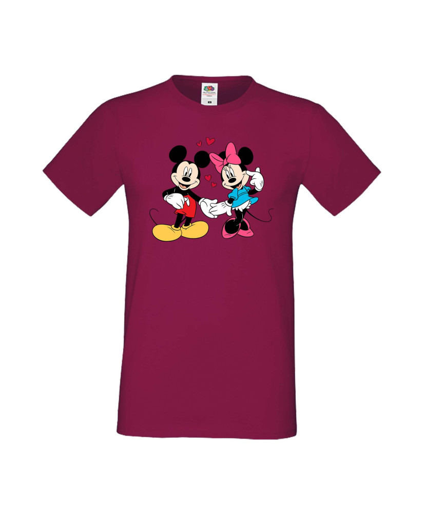 Мъжка Тениска Mickey Mouse Mickey & Minnie 7 Мъжка Тениска Mickey Mouse Mickey & Minnie 7