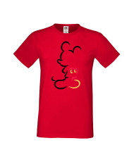 Мъжка Тениска Mickey Mouse Mickey Contour