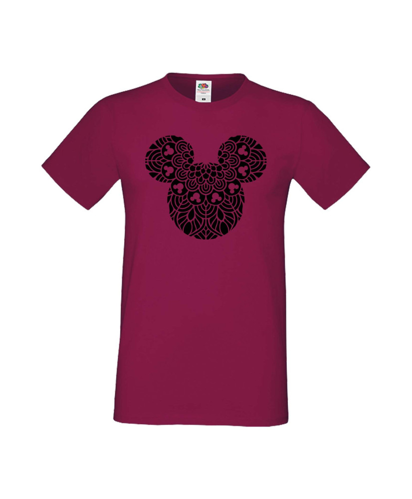 Мъжка Тениска Mickey Mouse Mickey Head 5 Мъжка Тениска Mickey Mouse Mickey Head 5