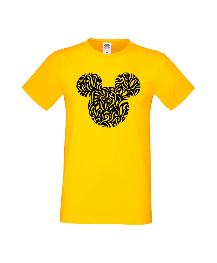 Мъжка Тениска Mickey Mouse Mickey Head 6 Мъжка Тениска Mickey Mouse Mickey Head 6