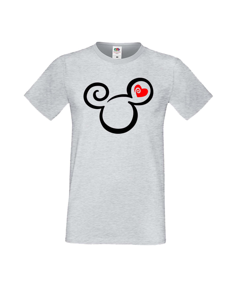 Мъжка Тениска Mickey Mouse Mickey Head Love