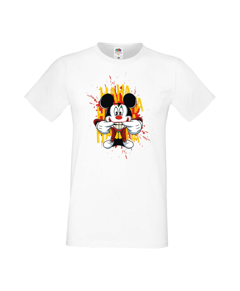 Мъжка Тениска Mickey Mouse Mickey Joker Batman