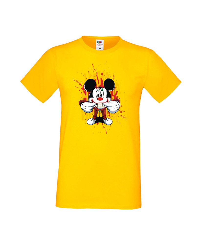 Мъжка Тениска Mickey Mouse Mickey Joker Batman Мъжка Тениска Mickey Mouse Mickey Joker Batman