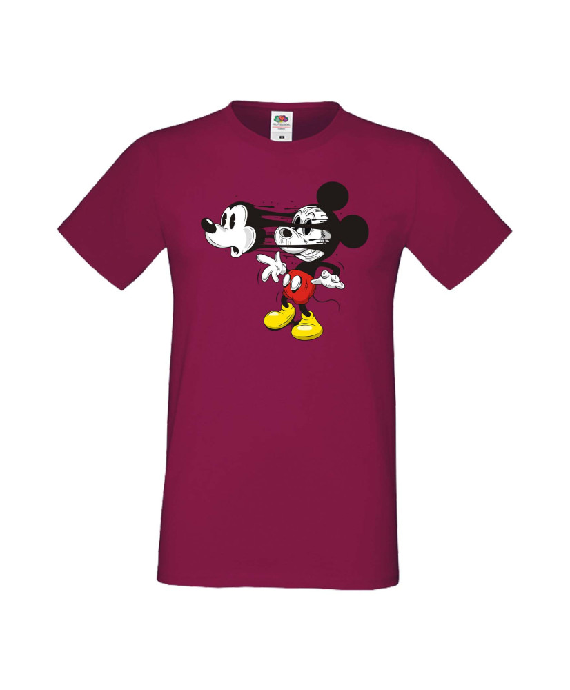 Мъжка Тениска Mickey Mouse Mickey Mask Мъжка Тениска Mickey Mouse Mickey Mask