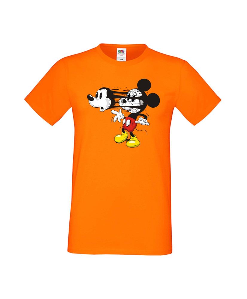 Мъжка Тениска Mickey Mouse Mickey Mask Мъжка Тениска Mickey Mouse Mickey Mask
