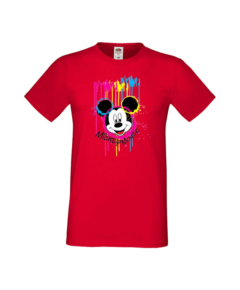 Мъжка Тениска Mickey Mouse Mickey Mouse Painting Мъжка Тениска Mickey Mouse Mickey Mouse Painting