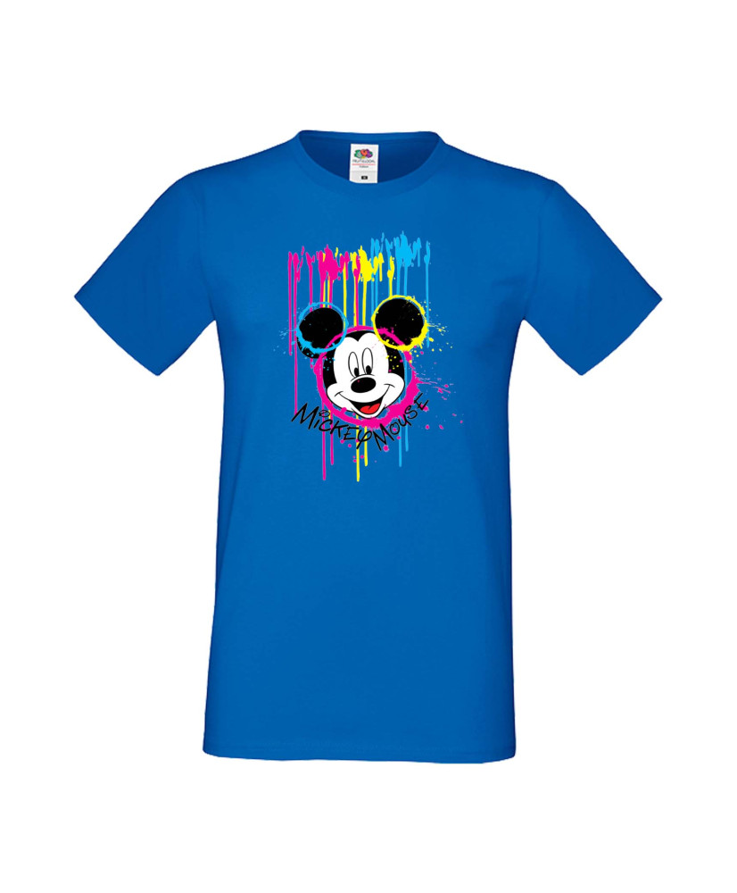 Мъжка Тениска Mickey Mouse Mickey Mouse Painting Мъжка Тениска Mickey Mouse Mickey Mouse Painting
