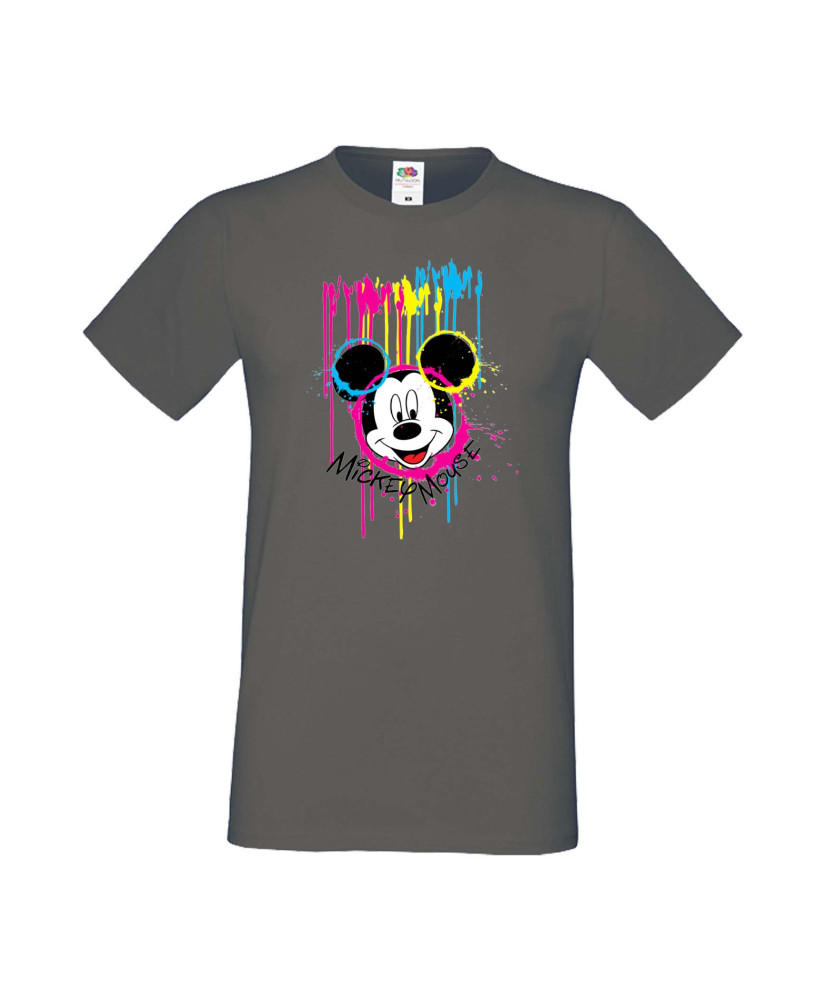 Мъжка Тениска Mickey Mouse Mickey Mouse Painting Мъжка Тениска Mickey Mouse Mickey Mouse Painting