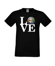Мъжка тениска Alfa Romeo LOVE