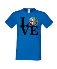 Мъжка тениска Alfa Romeo LOVE