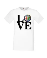 Мъжка тениска Alfa Romeo LOVE