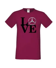 Мъжка тениска Mercedes LOVE