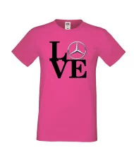 Мъжка тениска Mercedes LOVE