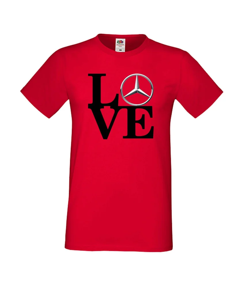 Мъжка тениска Mercedes LOVE Мъжка тениска Mercedes LOVE