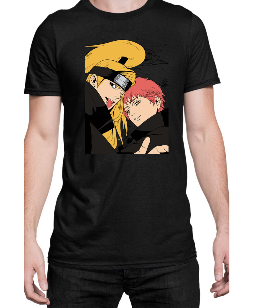 Мъжка Тениска Naruto Dedara & Sasori Мъжка Тениска Naruto Dedara & Sasori