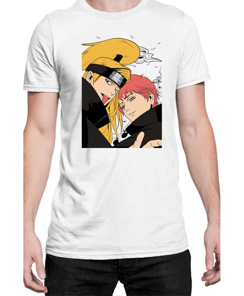 Мъжка Тениска Naruto Dedara & Sasori Мъжка Тениска Naruto Dedara & Sasori