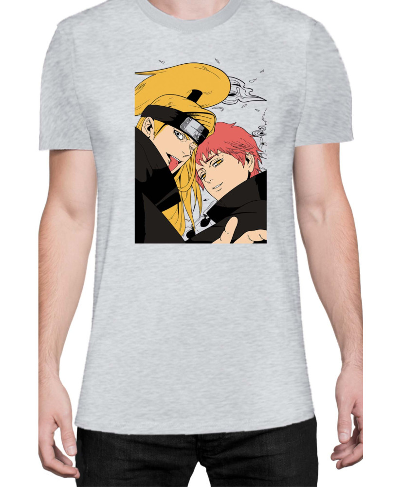 Мъжка Тениска Naruto Dedara & Sasori