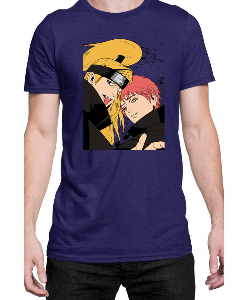 Мъжка Тениска Naruto Dedara & Sasori Мъжка Тениска Naruto Dedara & Sasori