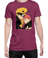 Мъжка Тениска Naruto Dedara & Sasori