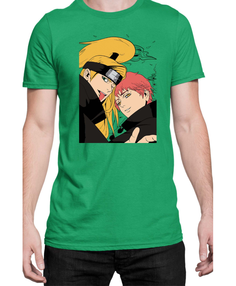 Мъжка Тениска Naruto Dedara & Sasori Мъжка Тениска Naruto Dedara & Sasori