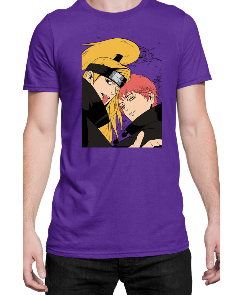 Мъжка Тениска Naruto Dedara & Sasori