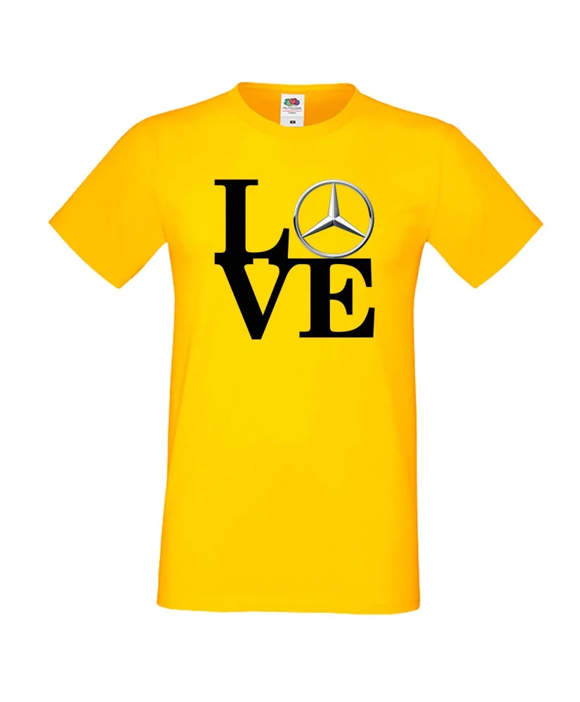 Мъжка тениска Mercedes LOVE Мъжка тениска Mercedes LOVE