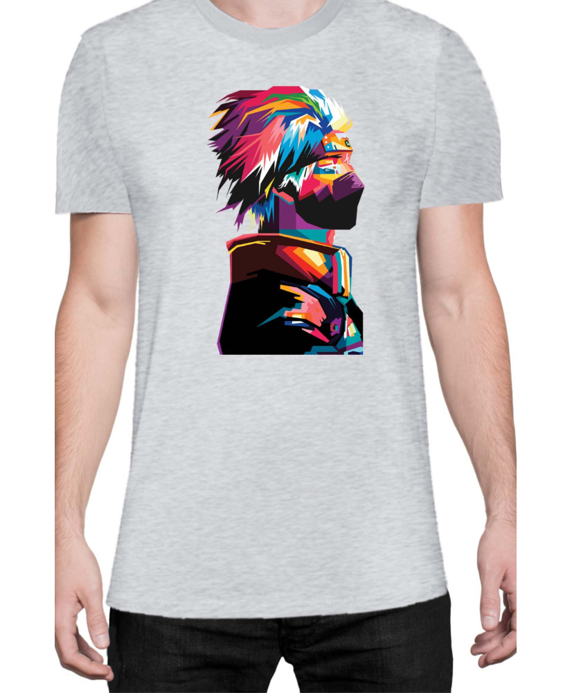 Мъжка Тениска Naruto Kakashi Hatake 06 Мъжка Тениска Naruto Kakashi Hatake 06