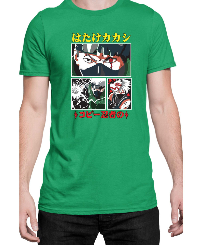 Мъжка Тениска Naruto Kakashi Hatake 08 Мъжка Тениска Naruto Kakashi Hatake 08