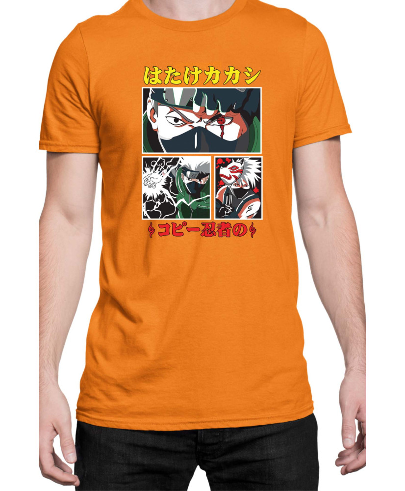 Мъжка Тениска Naruto Kakashi Hatake 08 Мъжка Тениска Naruto Kakashi Hatake 08