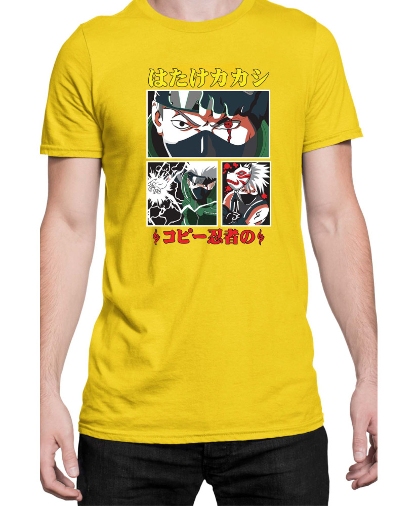 Мъжка Тениска Naruto Kakashi Hatake 08 Мъжка Тениска Naruto Kakashi Hatake 08