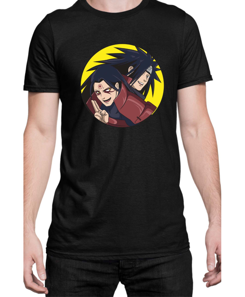 Мъжка Тениска Naruto Madara Vs Hashirama