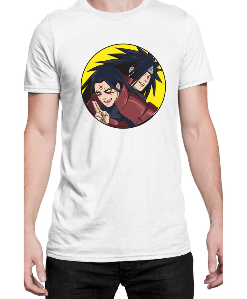 Мъжка Тениска Naruto Madara Vs Hashirama