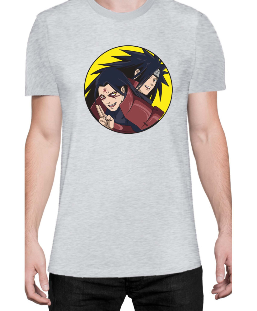 Мъжка Тениска Naruto Madara Vs Hashirama