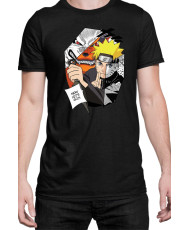 Мъжка Тениска Naruto Naruto & Kurama