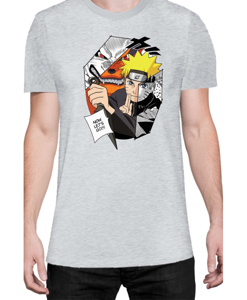 Мъжка Тениска Naruto Naruto & Kurama Мъжка Тениска Naruto Naruto & Kurama