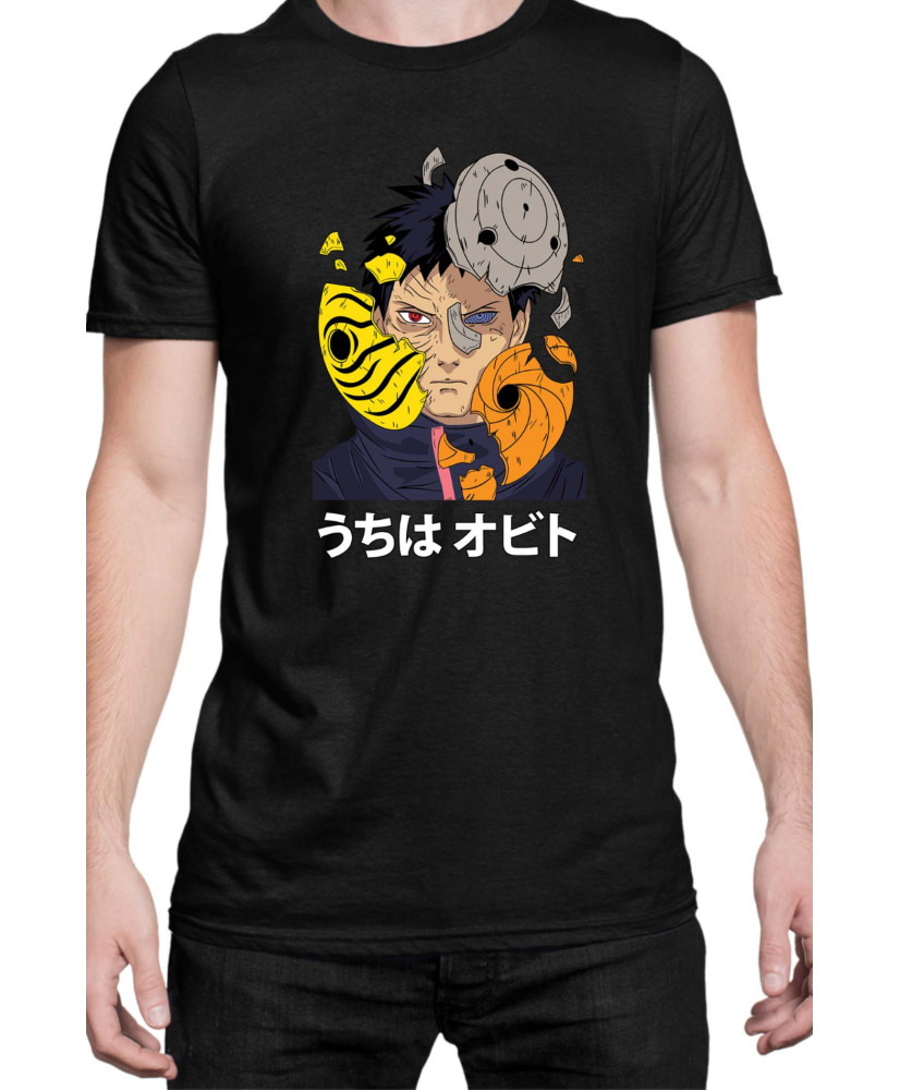 Мъжка Тениска Naruto Obito Uchiha 02 Мъжка Тениска Naruto Obito Uchiha 02