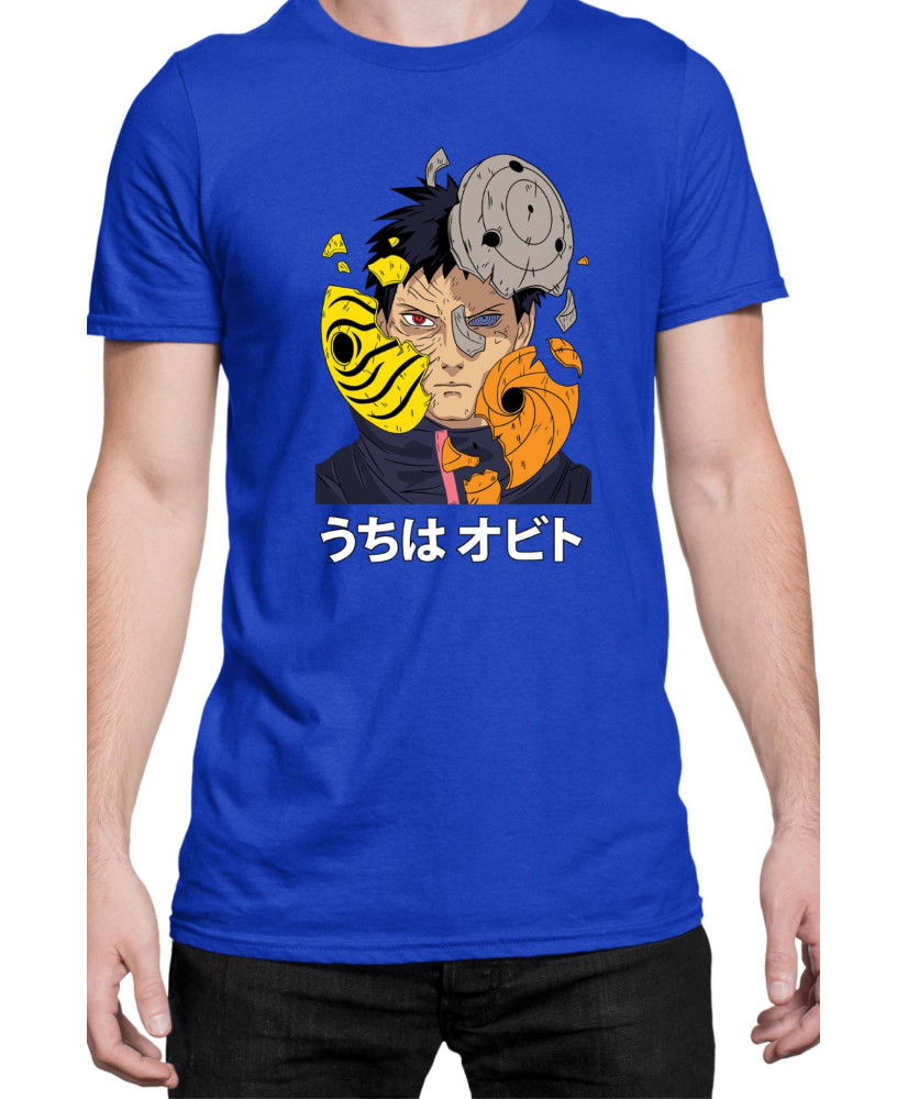 Мъжка Тениска Naruto Obito Uchiha 02 Мъжка Тениска Naruto Obito Uchiha 02