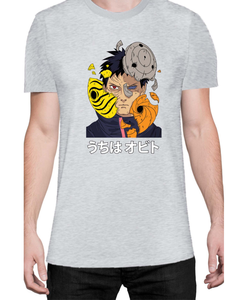 Мъжка Тениска Naruto Obito Uchiha 02 Мъжка Тениска Naruto Obito Uchiha 02