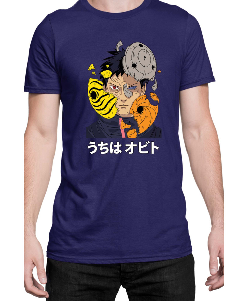 Мъжка Тениска Naruto Obito Uchiha 02 Мъжка Тениска Naruto Obito Uchiha 02