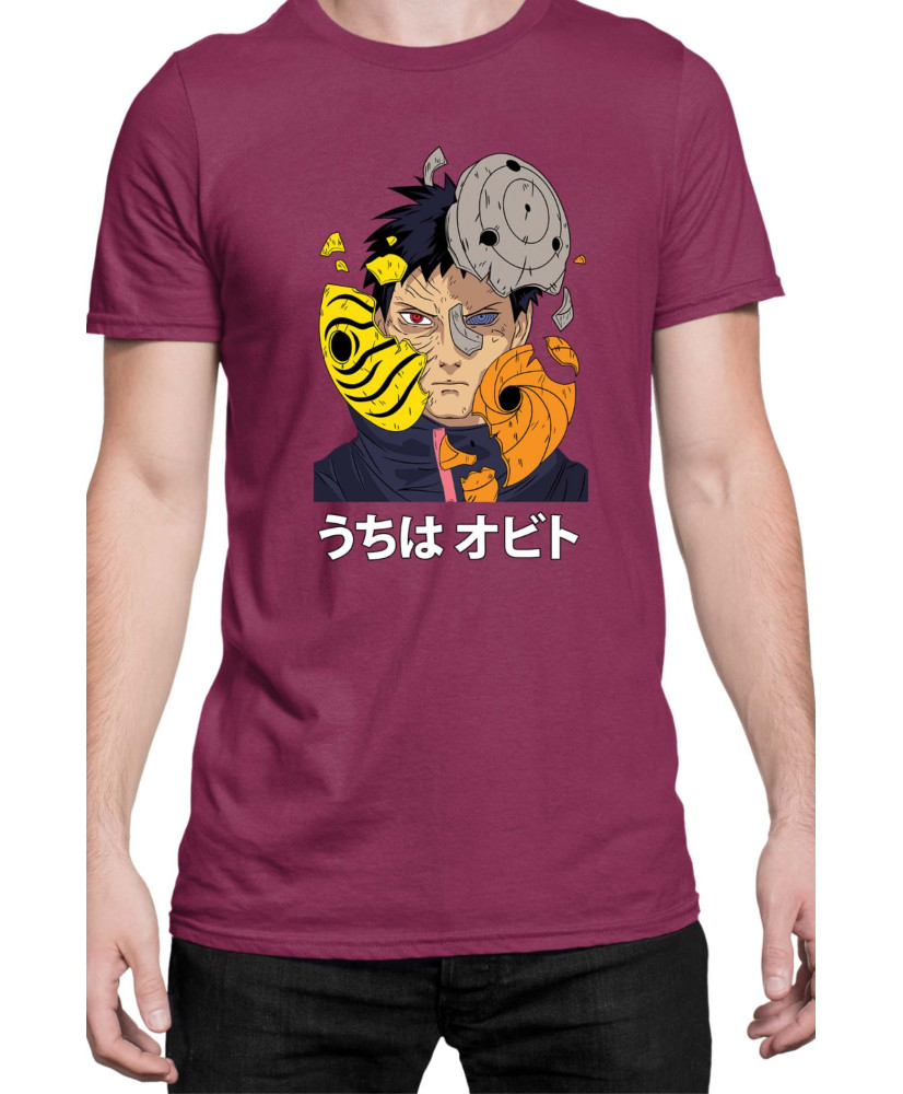 Мъжка Тениска Naruto Obito Uchiha 02 Мъжка Тениска Naruto Obito Uchiha 02