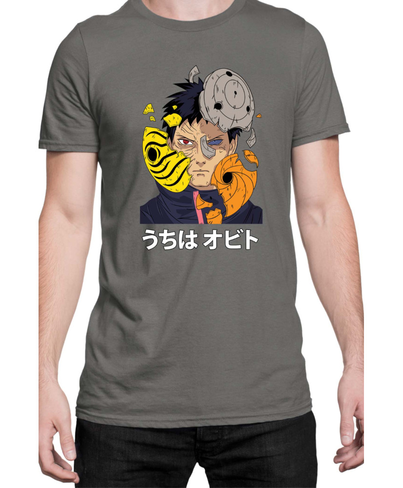 Мъжка Тениска Naruto Obito Uchiha 02 Мъжка Тениска Naruto Obito Uchiha 02