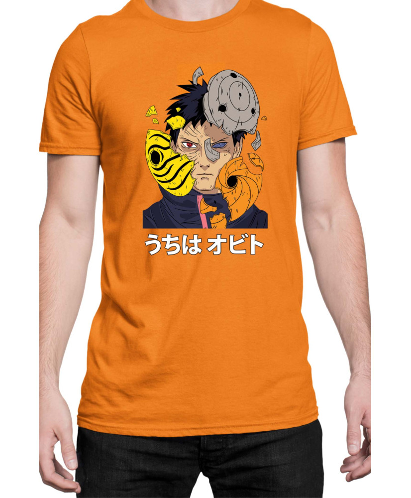 Мъжка Тениска Naruto Obito Uchiha 02 Мъжка Тениска Naruto Obito Uchiha 02