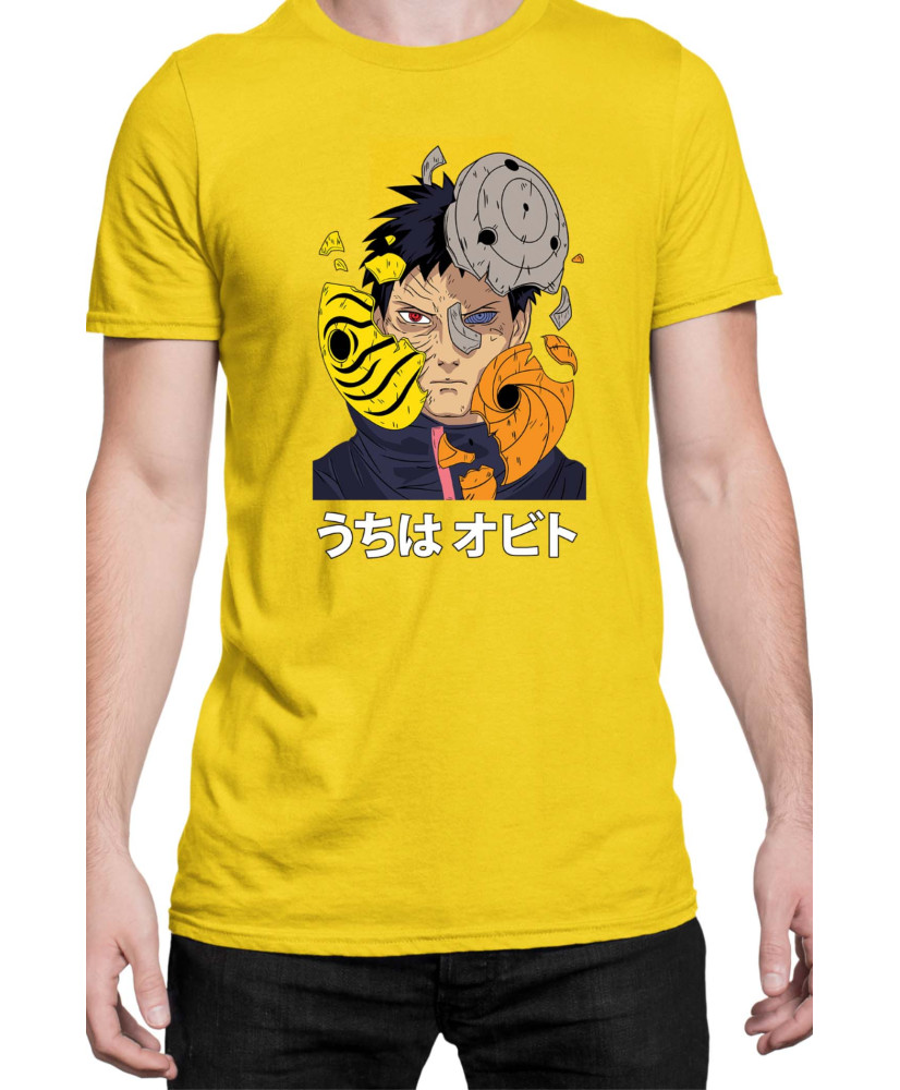 Мъжка Тениска Naruto Obito Uchiha 02 Мъжка Тениска Naruto Obito Uchiha 02