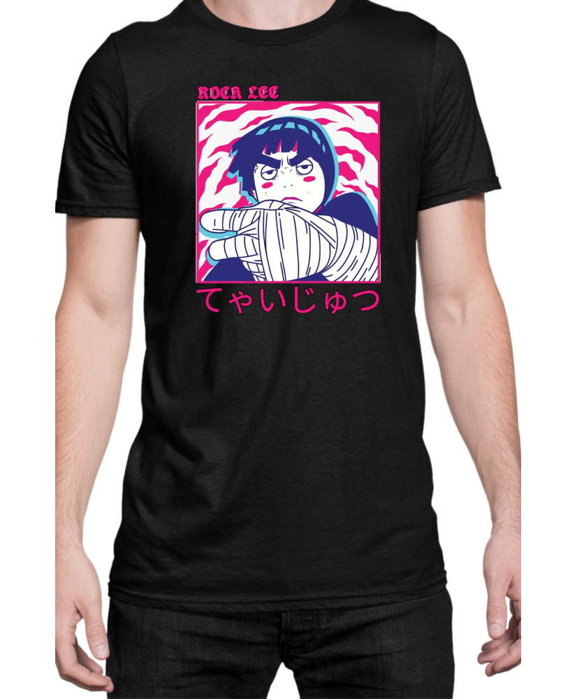 Мъжка Тениска Naruto Rock Lee 02 Мъжка Тениска Naruto Rock Lee 02