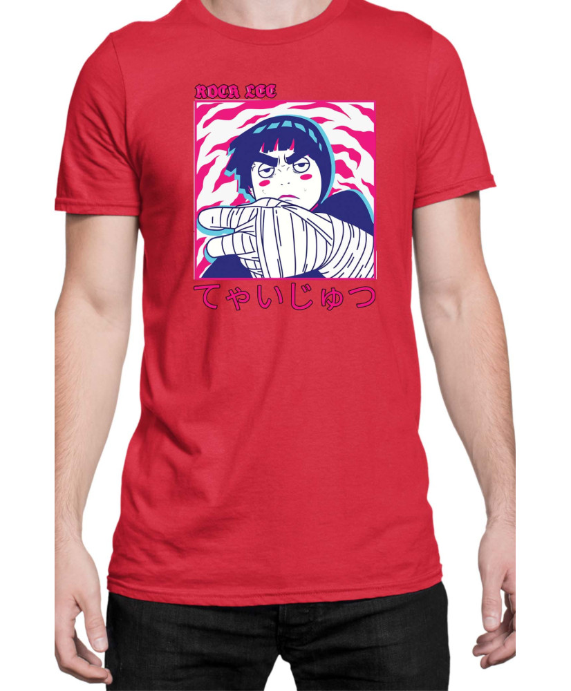 Мъжка Тениска Naruto Rock Lee 02 Мъжка Тениска Naruto Rock Lee 02