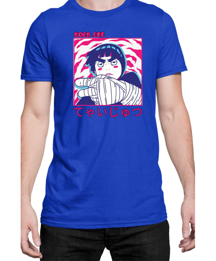 Мъжка Тениска Naruto Rock Lee 02 Мъжка Тениска Naruto Rock Lee 02