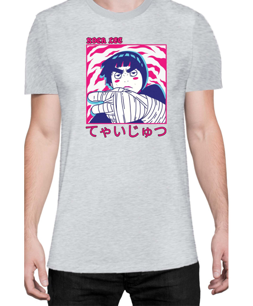 Мъжка Тениска Naruto Rock Lee 02 Мъжка Тениска Naruto Rock Lee 02